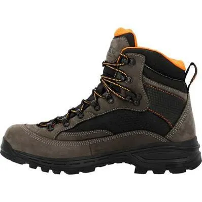 Rocky Men's Mtn Stalker Pro 6" Soft Toe WP Mountain Boot -Charcoal- RKS0644