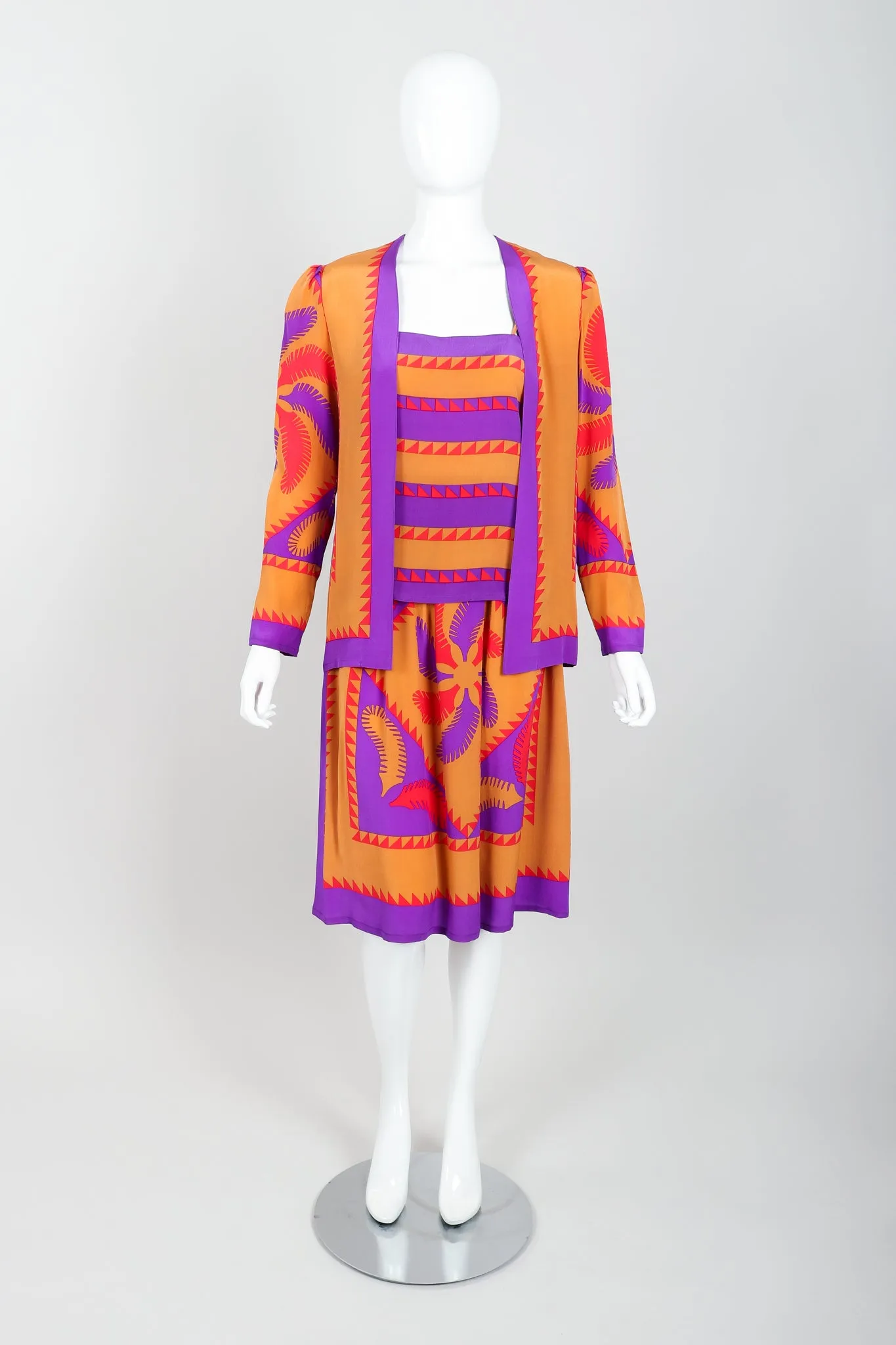 Santa Fe Stripe Skirt Ensemble