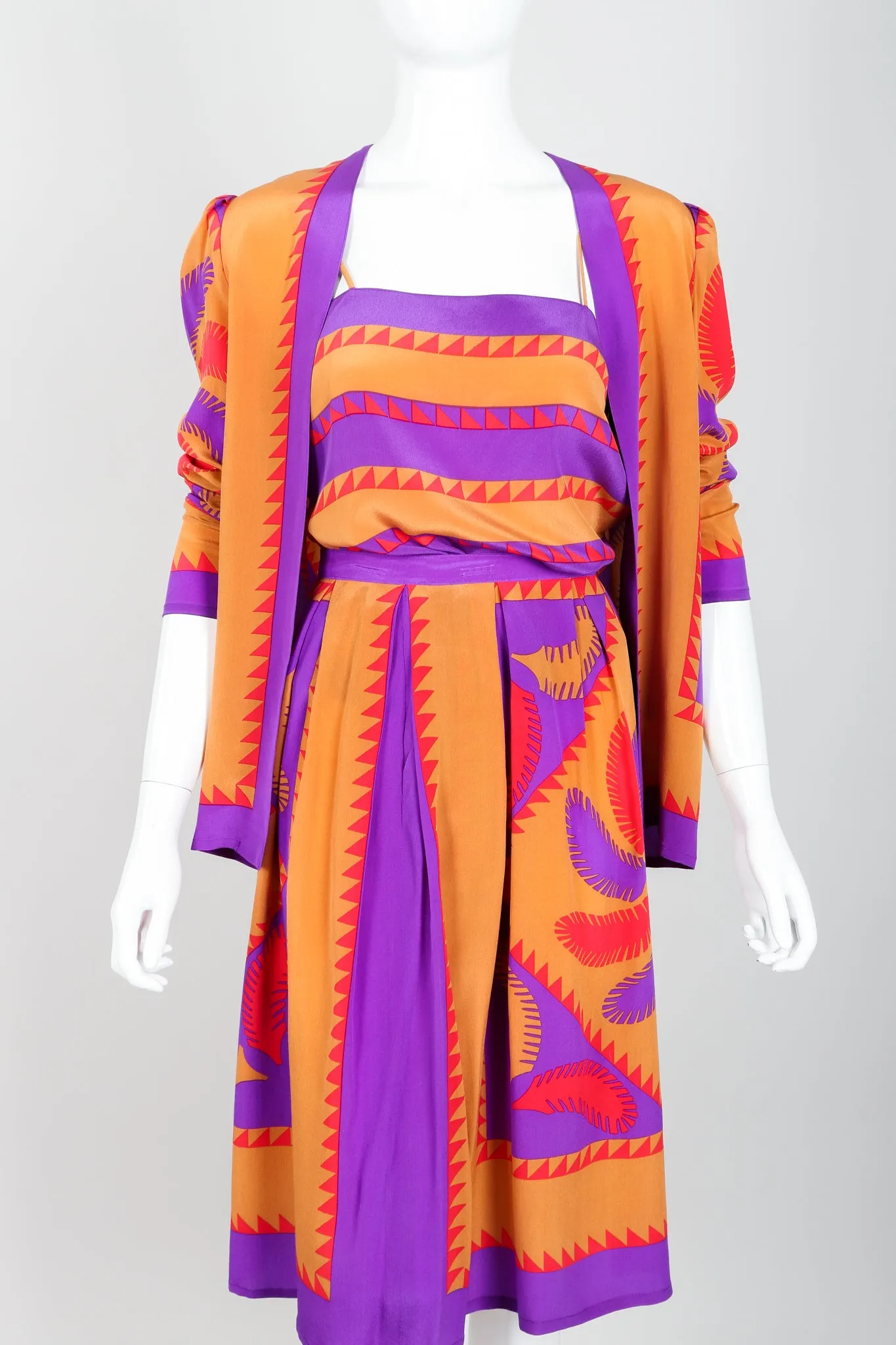 Santa Fe Stripe Skirt Ensemble