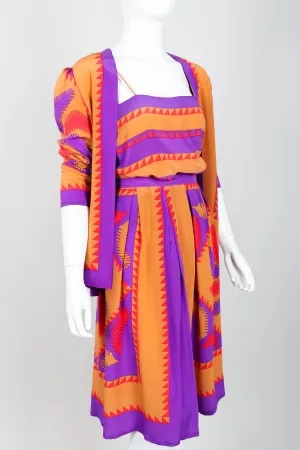 Santa Fe Stripe Skirt Ensemble