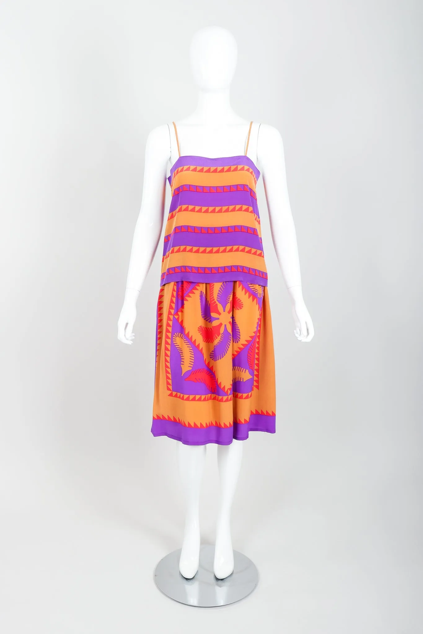 Santa Fe Stripe Skirt Ensemble