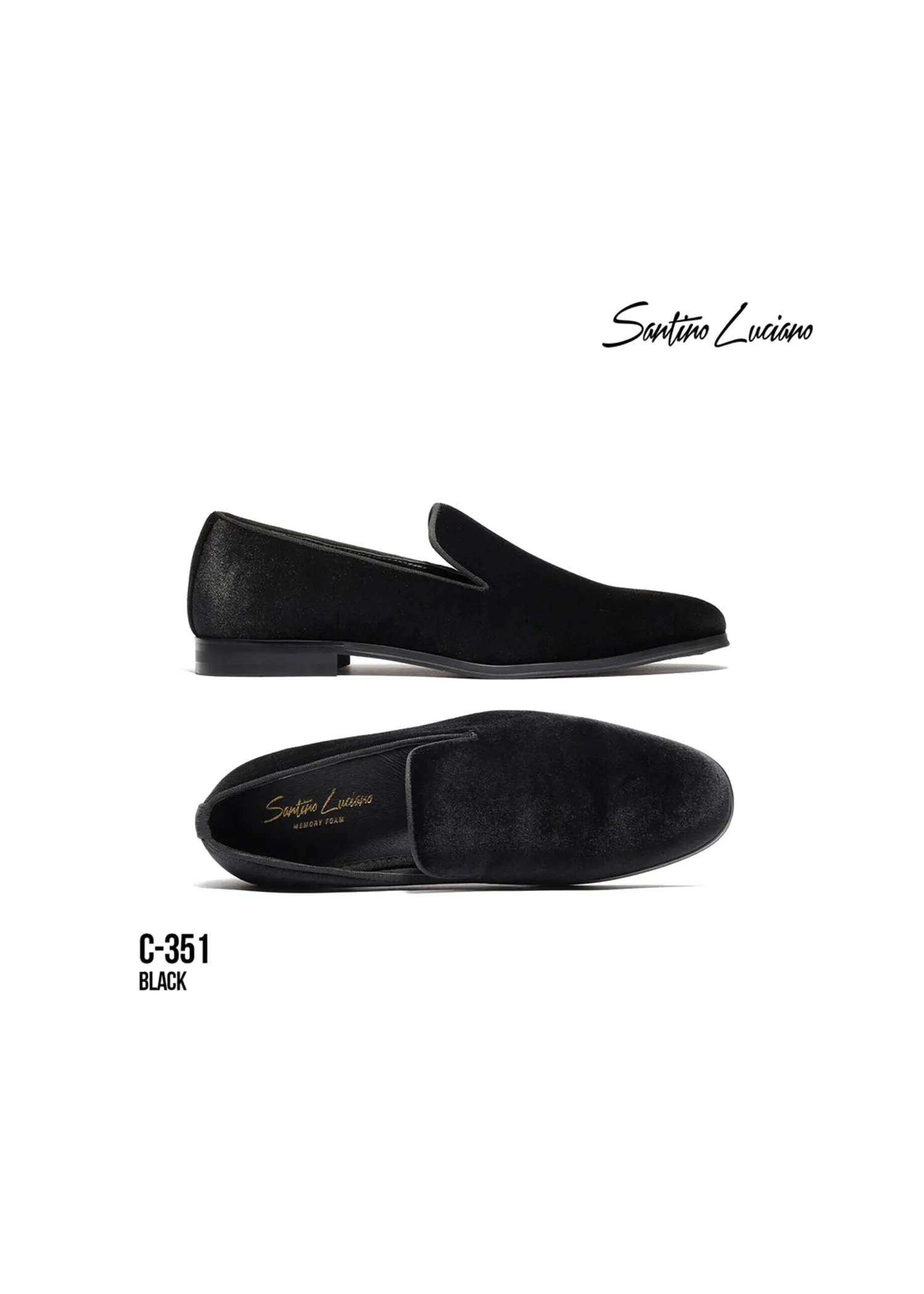 Santino Luciano Velvet Loafer SL-C354