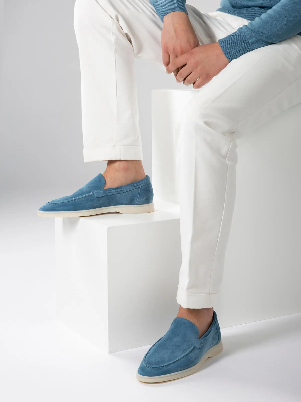 Sapphire Blue - Yacht Loafers