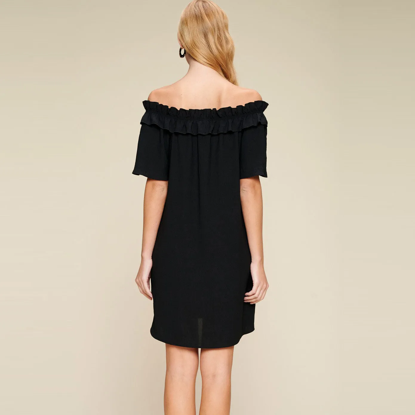 Sassy Summer Off Shoulder Dress