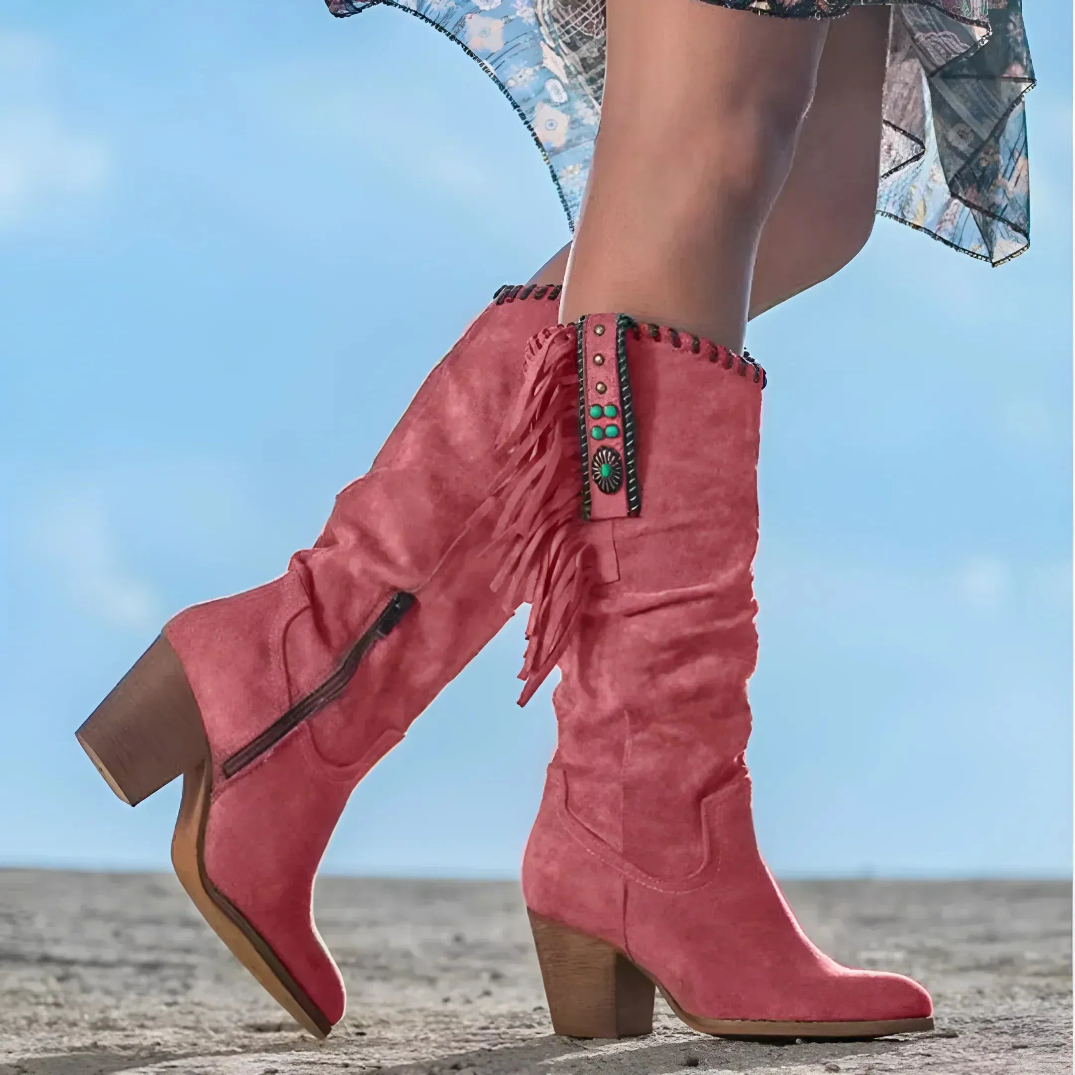 Skye - Orthopedic leather boots