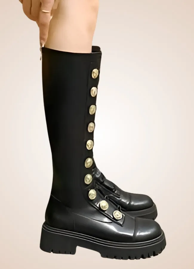 Spats Steampunk Boots