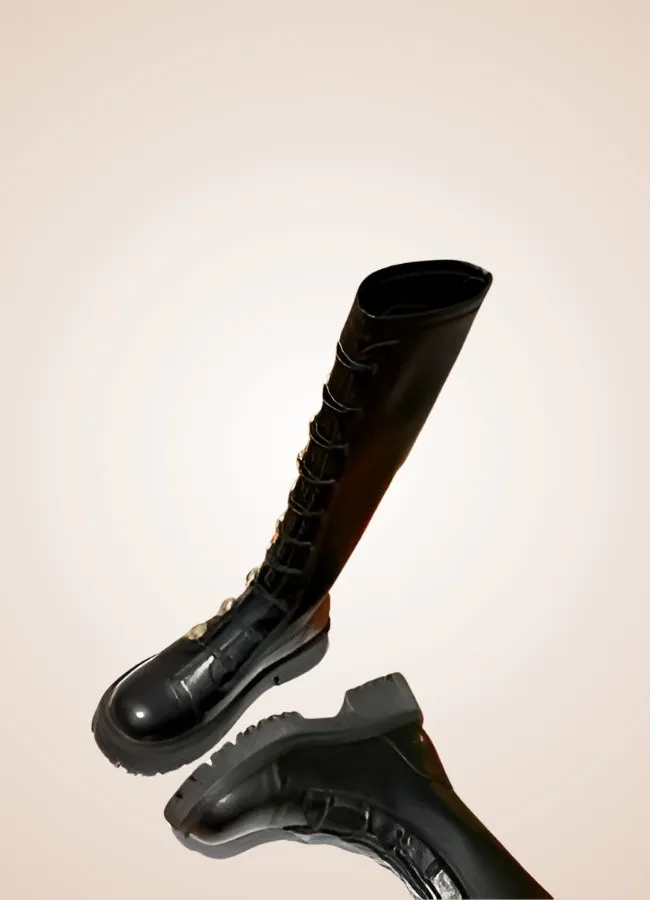 Spats Steampunk Boots