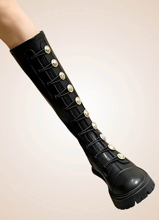 Spats Steampunk Boots
