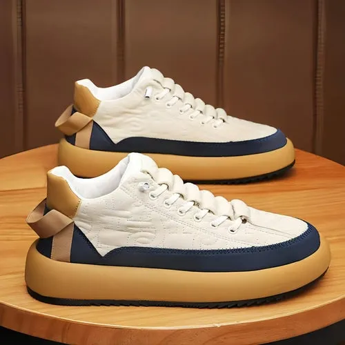 Sports Shoes Casual Lace Up Sneakers For Men