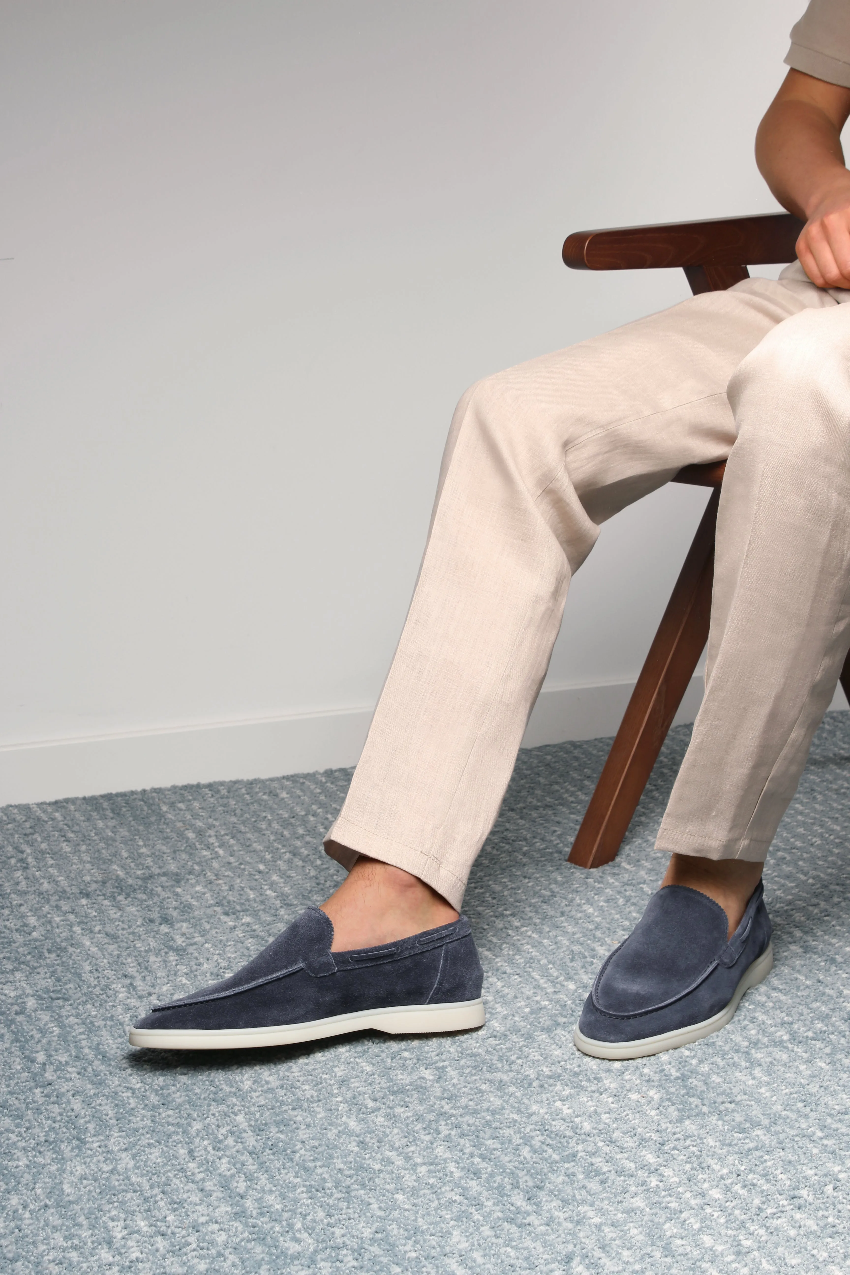 Steel Blue - Yacht Loafers