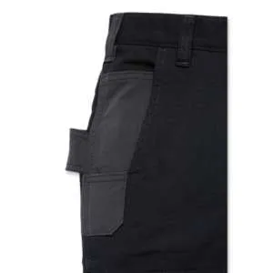 Steel double front pant - Black 103160