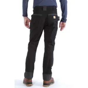 Steel double front pant - Black 103160