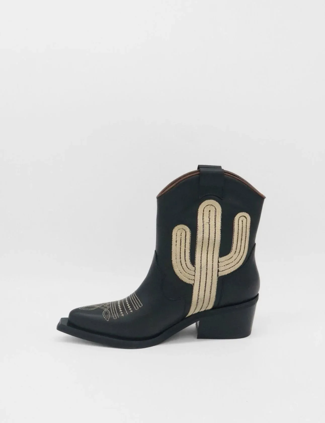[STIVALI] OASIS LEATHER COWBOY BOOTIE