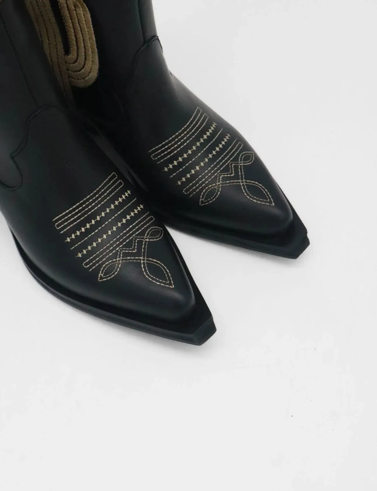 [STIVALI] OASIS LEATHER COWBOY BOOTIE