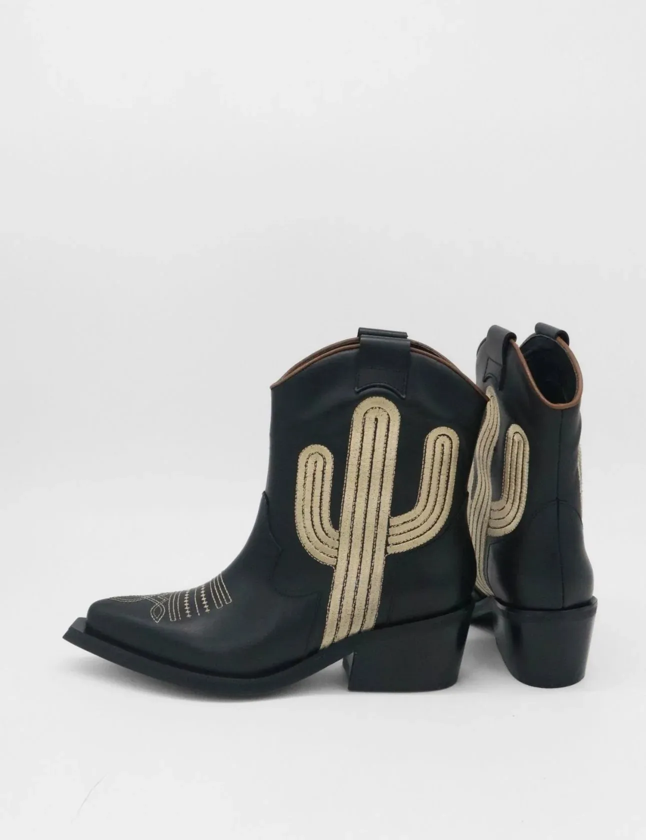 [STIVALI] OASIS LEATHER COWBOY BOOTIE