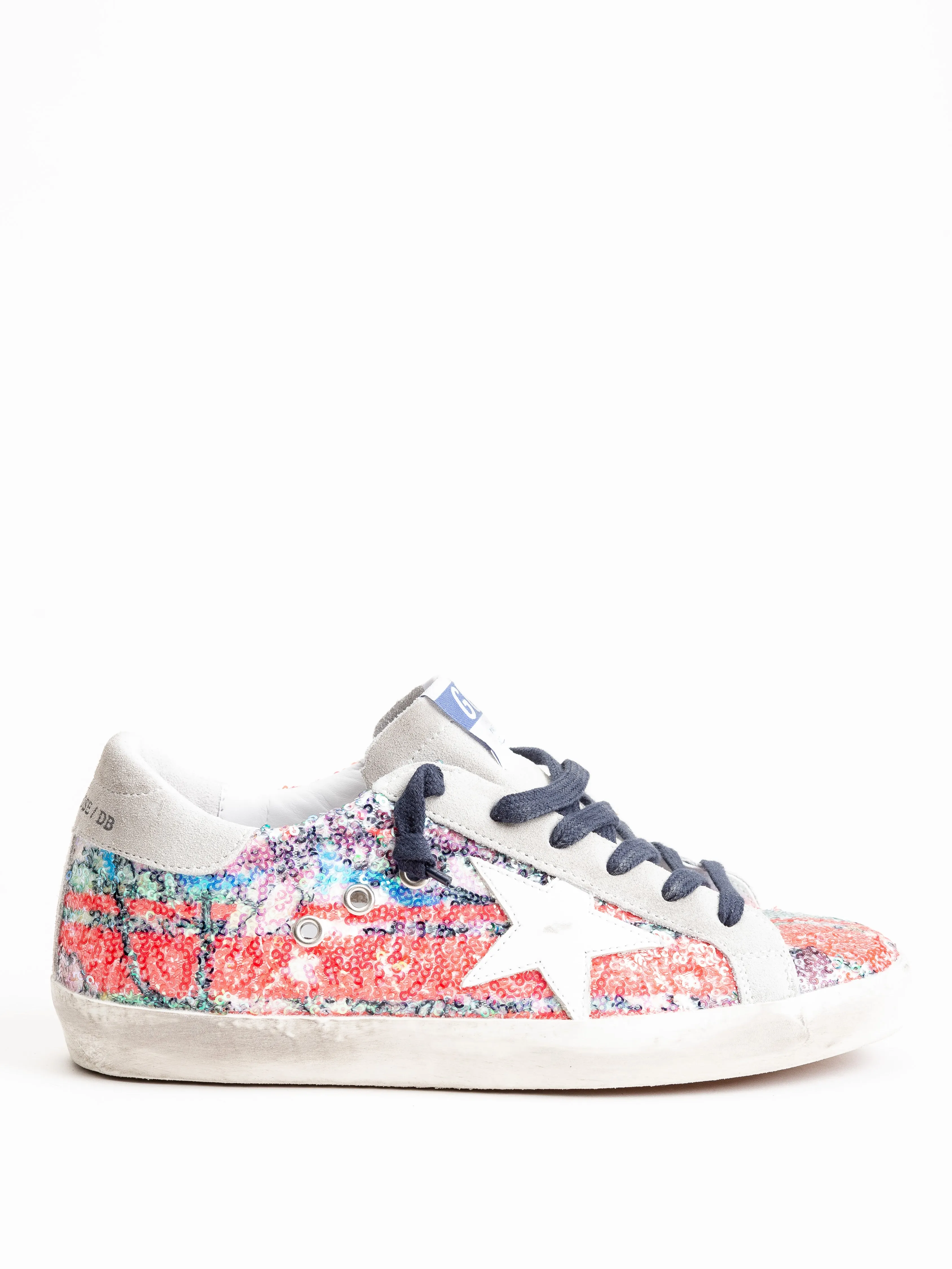 superstar flower sequins sneaker