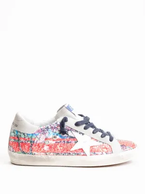 superstar flower sequins sneaker