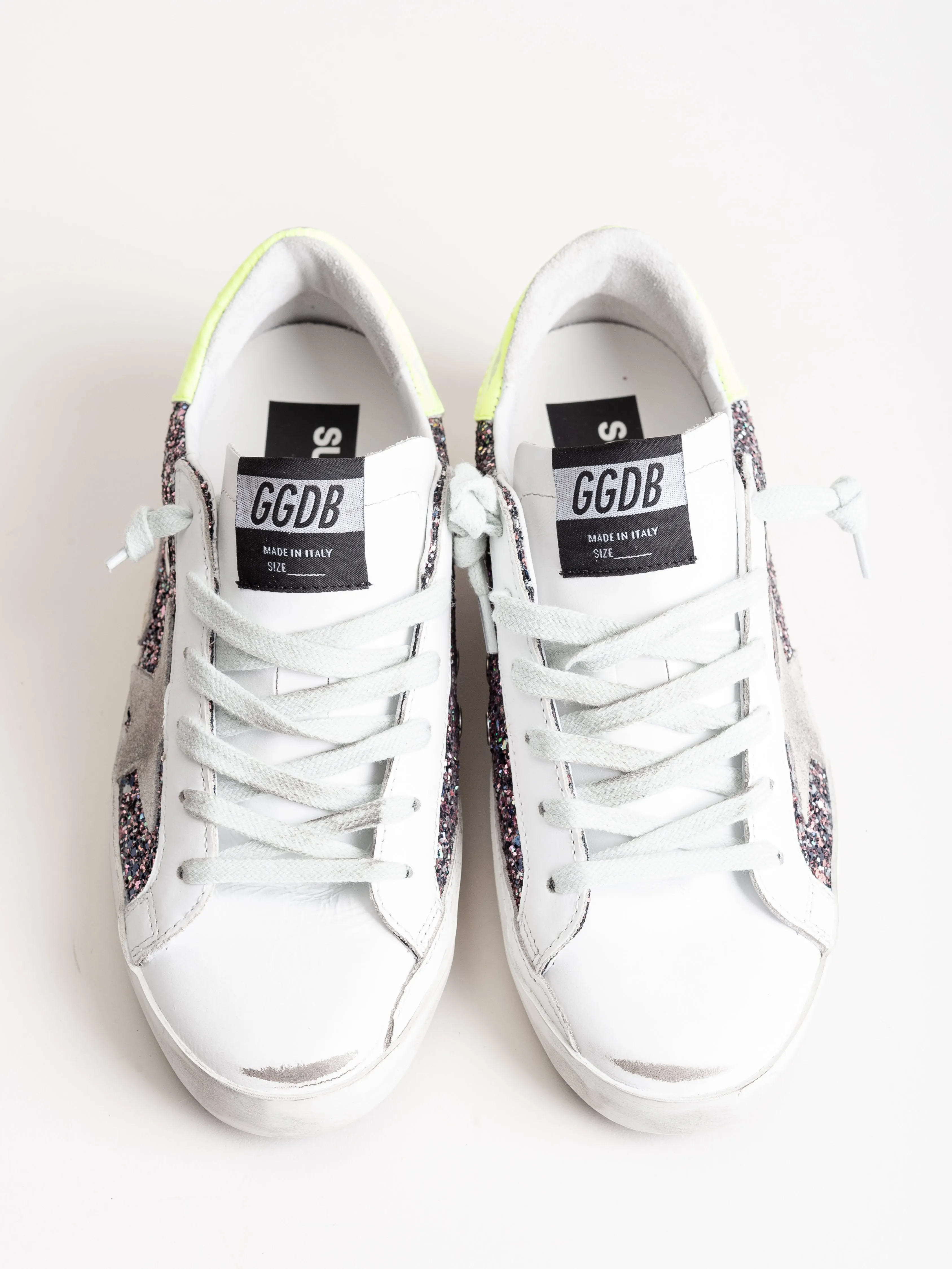 superstar sneaker - pink/grey