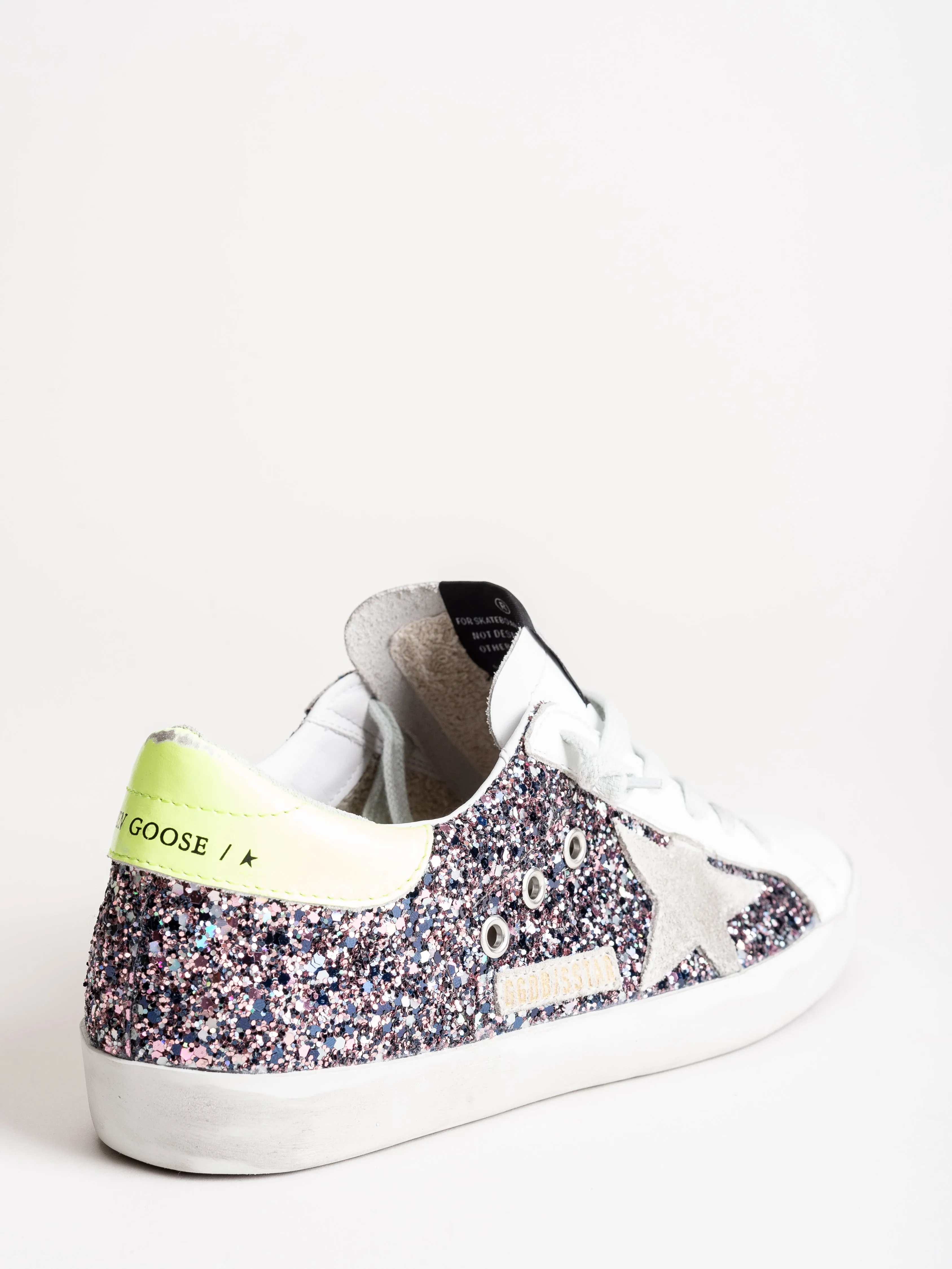 superstar sneaker - pink/grey