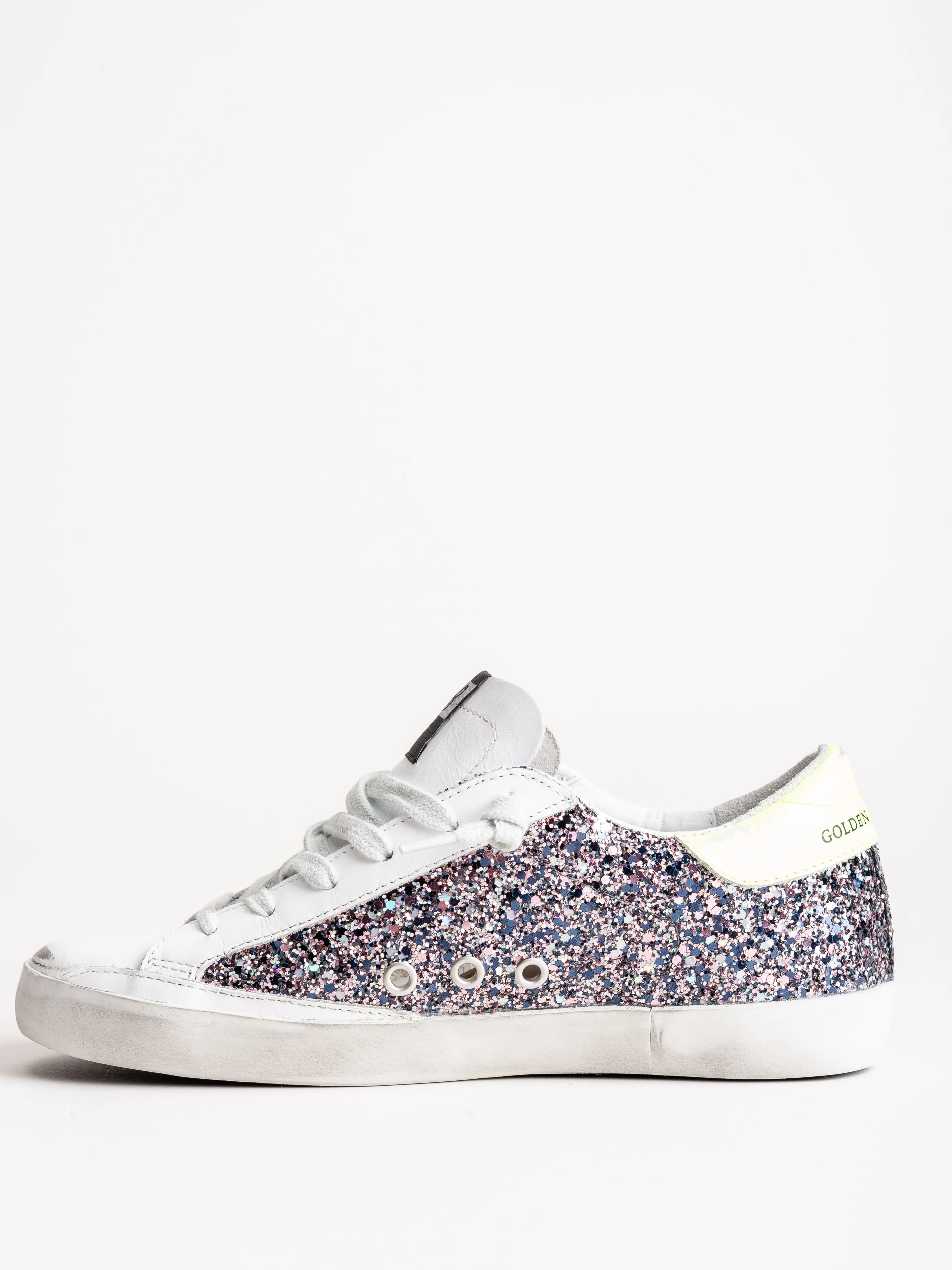 superstar sneaker - pink/grey