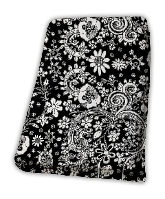 Towel 'BW-floral'
