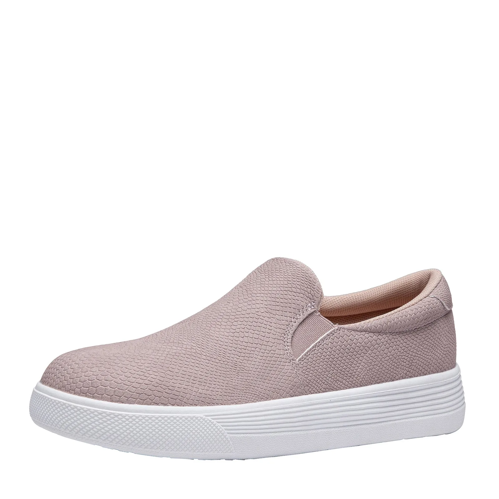 Vepose 8008 Slip on Sneakers Women Fashion Sneakers Comfortable Casual Loafers Shoes with Memory Foam
