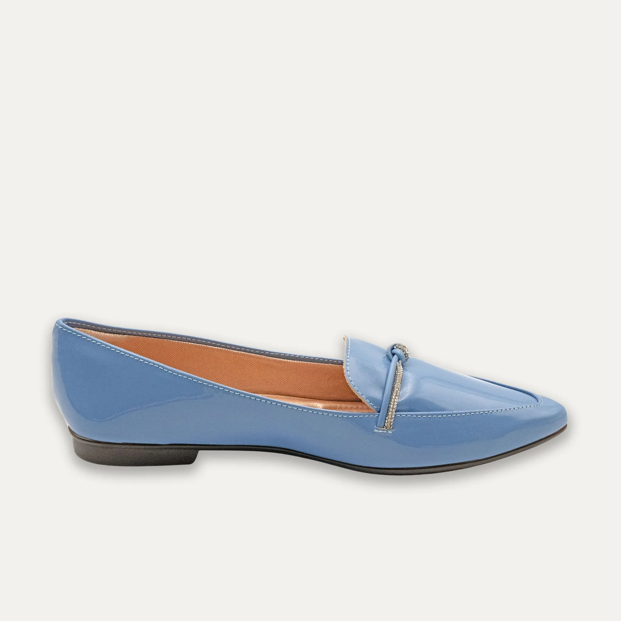 Viviana Sky Pointed Toe Loafers