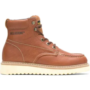Wolverine Men's 6" Soft Toe WP Work Boot - Tan - W08288