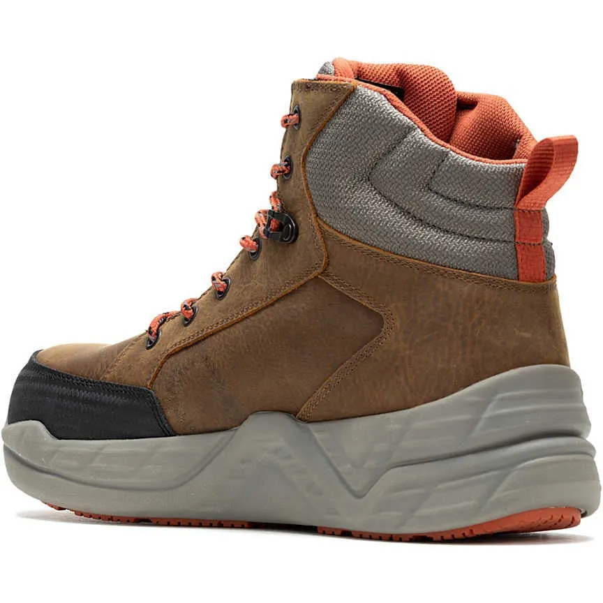 Wolverine Men's ProShift LX 6" Comp Toe WP Work Boot- Brown- W241011