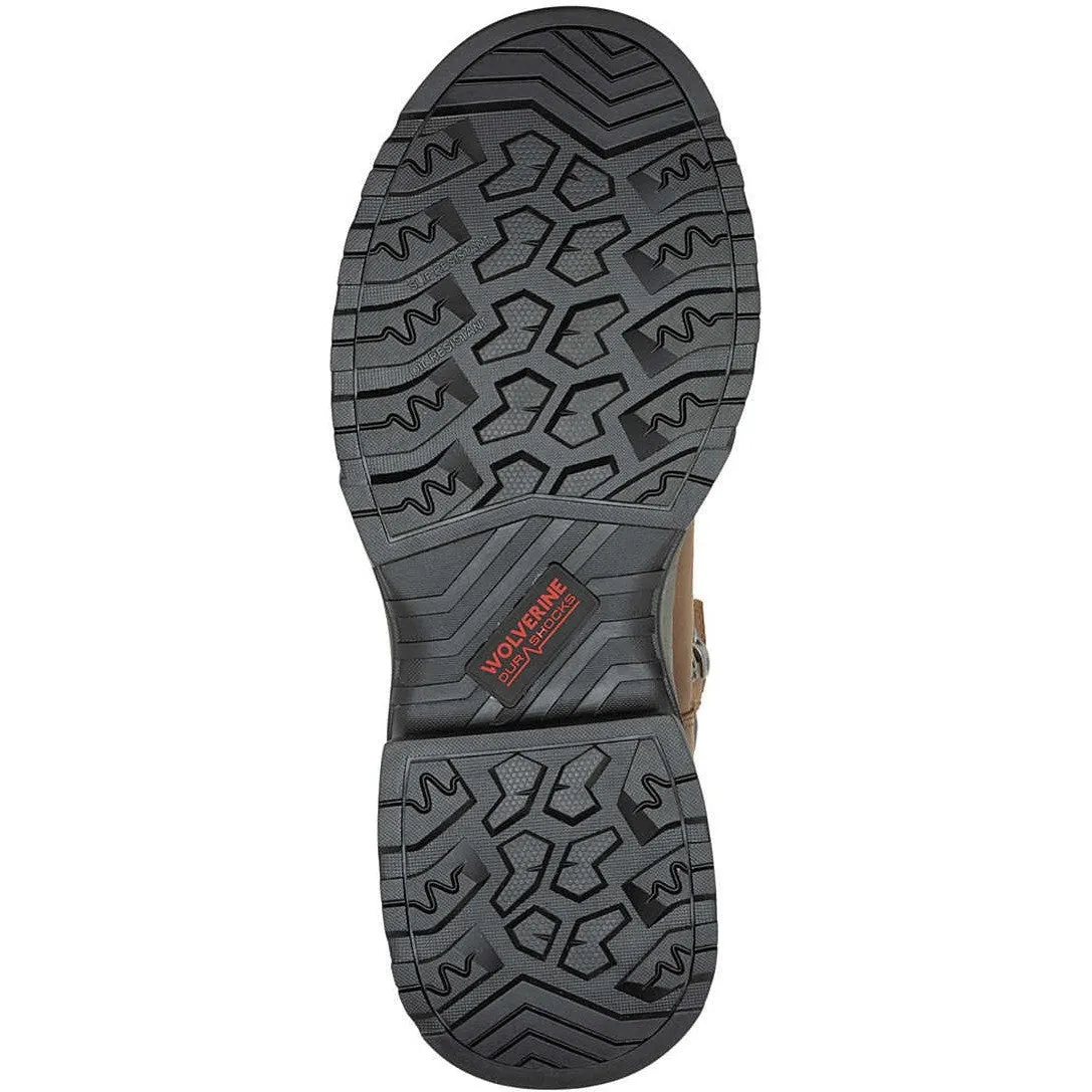 Wolverine Men's Reforce 6" Carbonmax Comp Toe WP Work Boot- Cashew- W241023