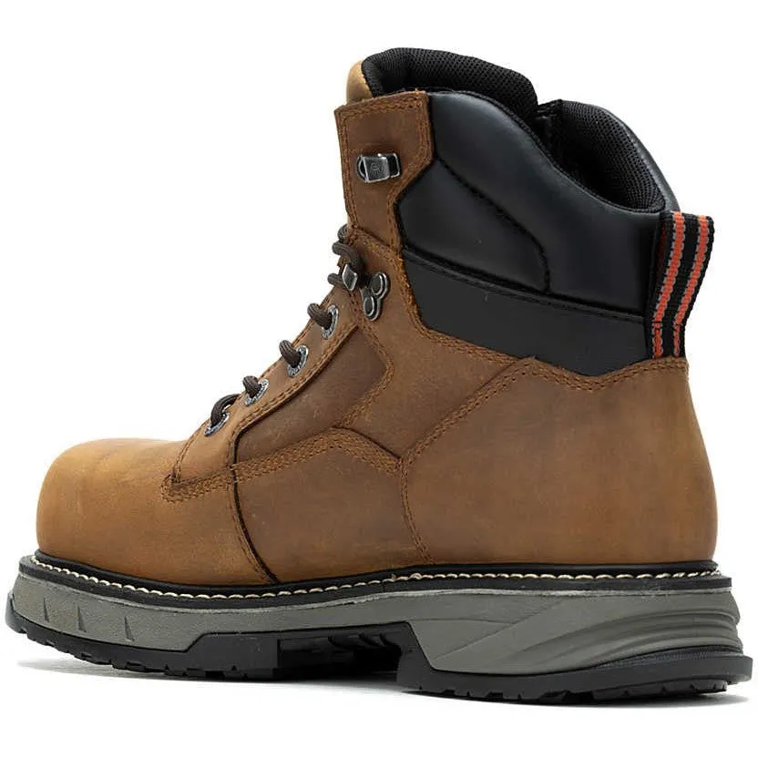 Wolverine Men's Reforce 6" Carbonmax Comp Toe WP Work Boot- Cashew- W241023