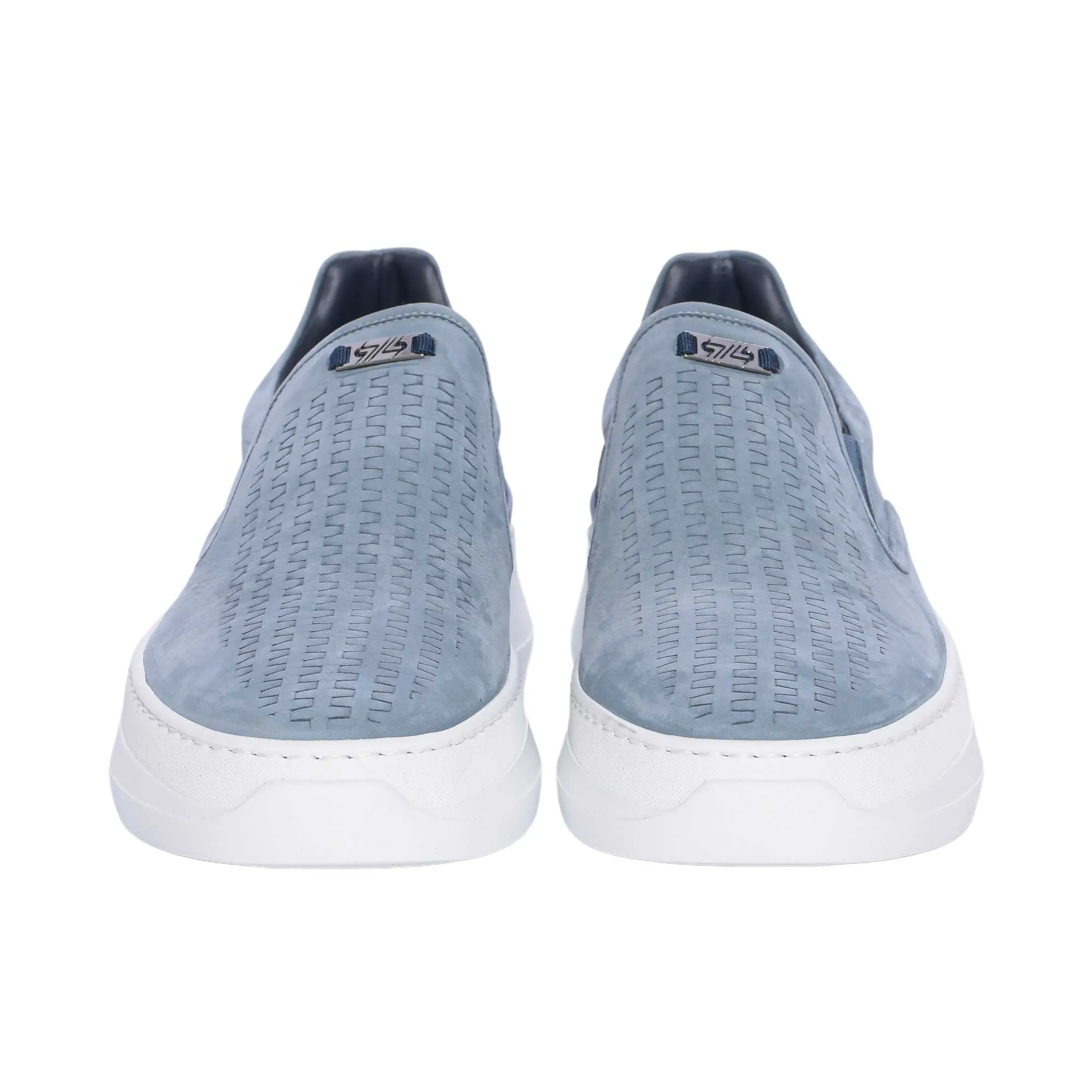 Zilli Men's Denim Blue Loafer