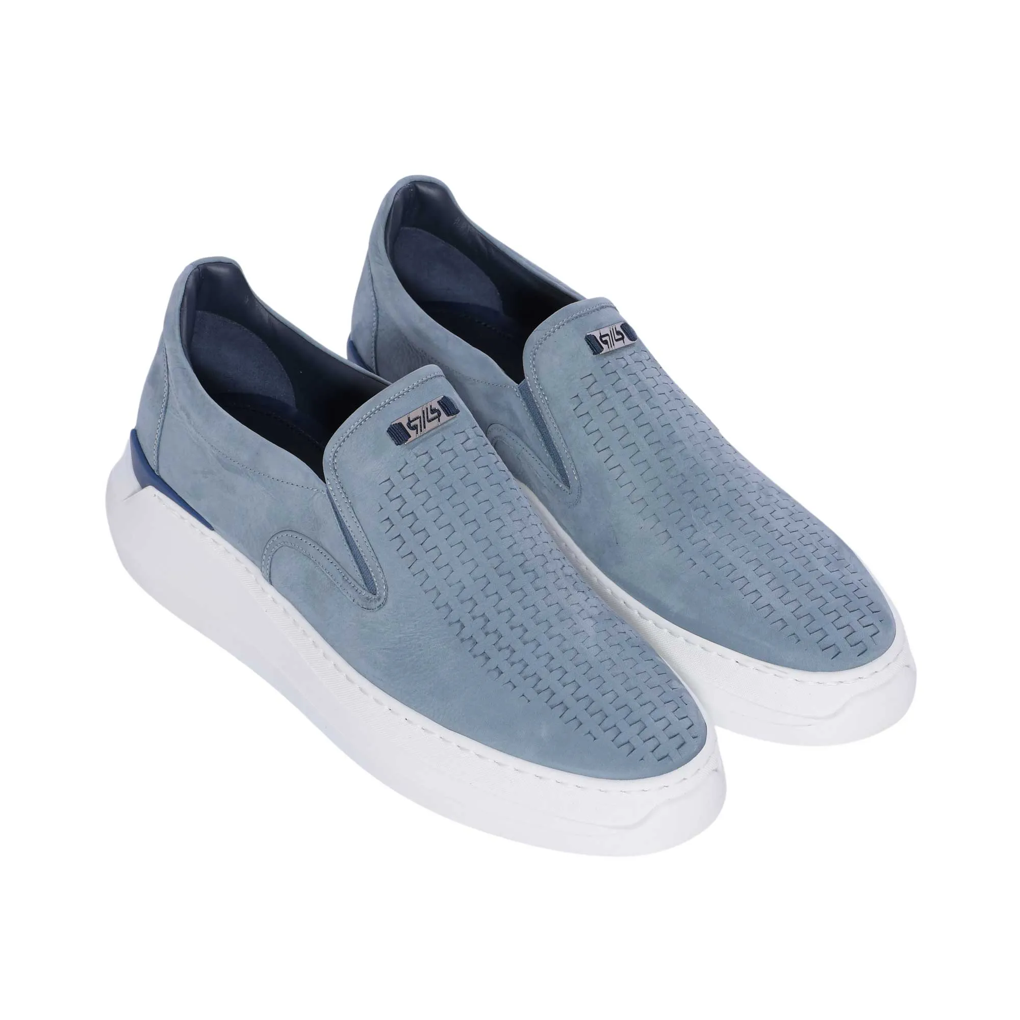 Zilli Men's Denim Blue Loafer